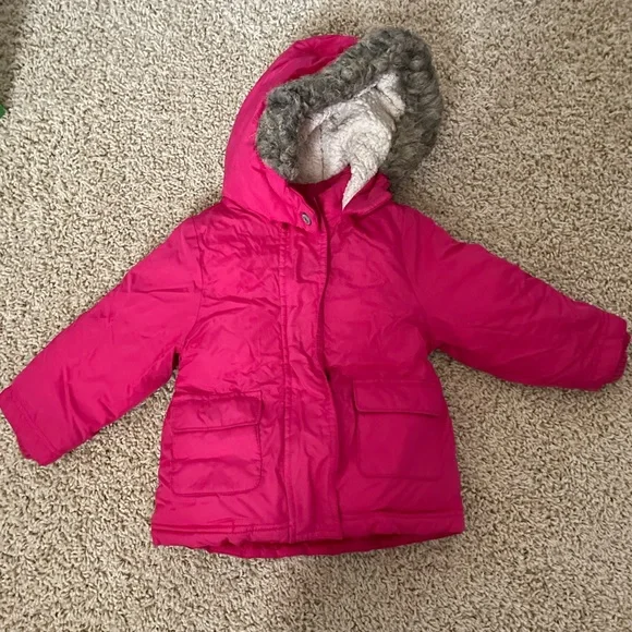 Old Navy Matching Sets Old Navy Pink Hooded Winter Snow Jacket